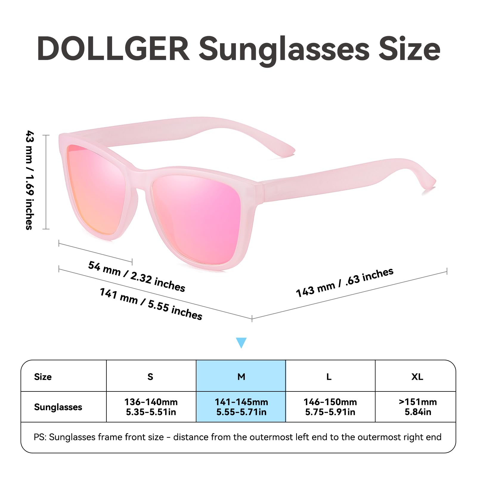 Dollger Polarized Sunglasses for Men & Women - Retro Classic UV400 Protection - Perfect for Driving, Fishing & Outdoor Activities