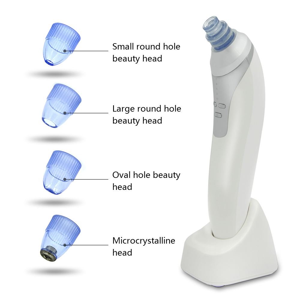 Rechargeable Blackhead Remover Vacuum - Electric Pore Cleanser for Acne & Blackheads | Facial Cleansing Device for Deep Skin Purification at Home