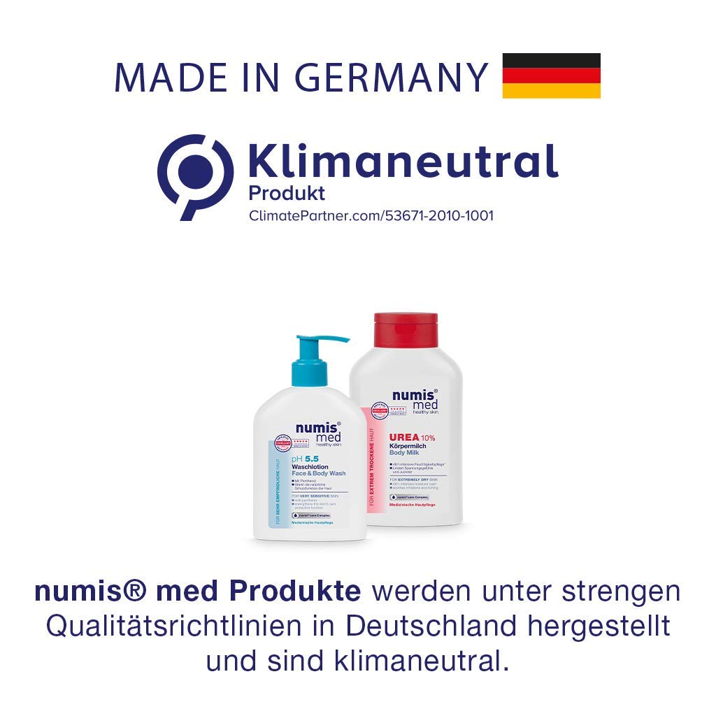 Numis Med 25% Urea Cracked Foot Cream - Vegan Skin Care for Dry Cracked Feet - Pack of 3 (3x50ml) - Perfect for Heel Repair & Foot Care