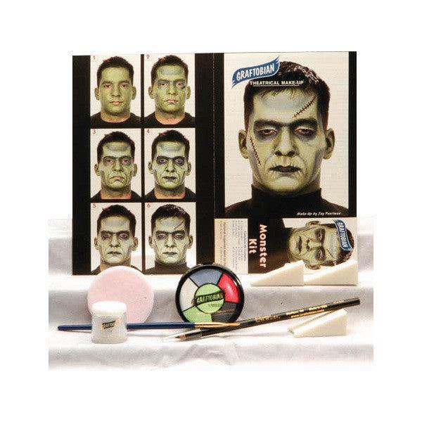 Graftobian Complete Halloween Makeup Kit - Professional Face Paint & Costume Cosmetics for Spooky Transformations - Perfect for Halloween Parties, Costume Contests & Theatrical Performances