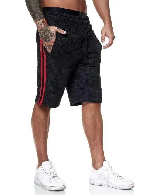 Men's Plaid Casual Shorts - Comfortable & Stylish for Summer, Outdoor Activities & Relaxation