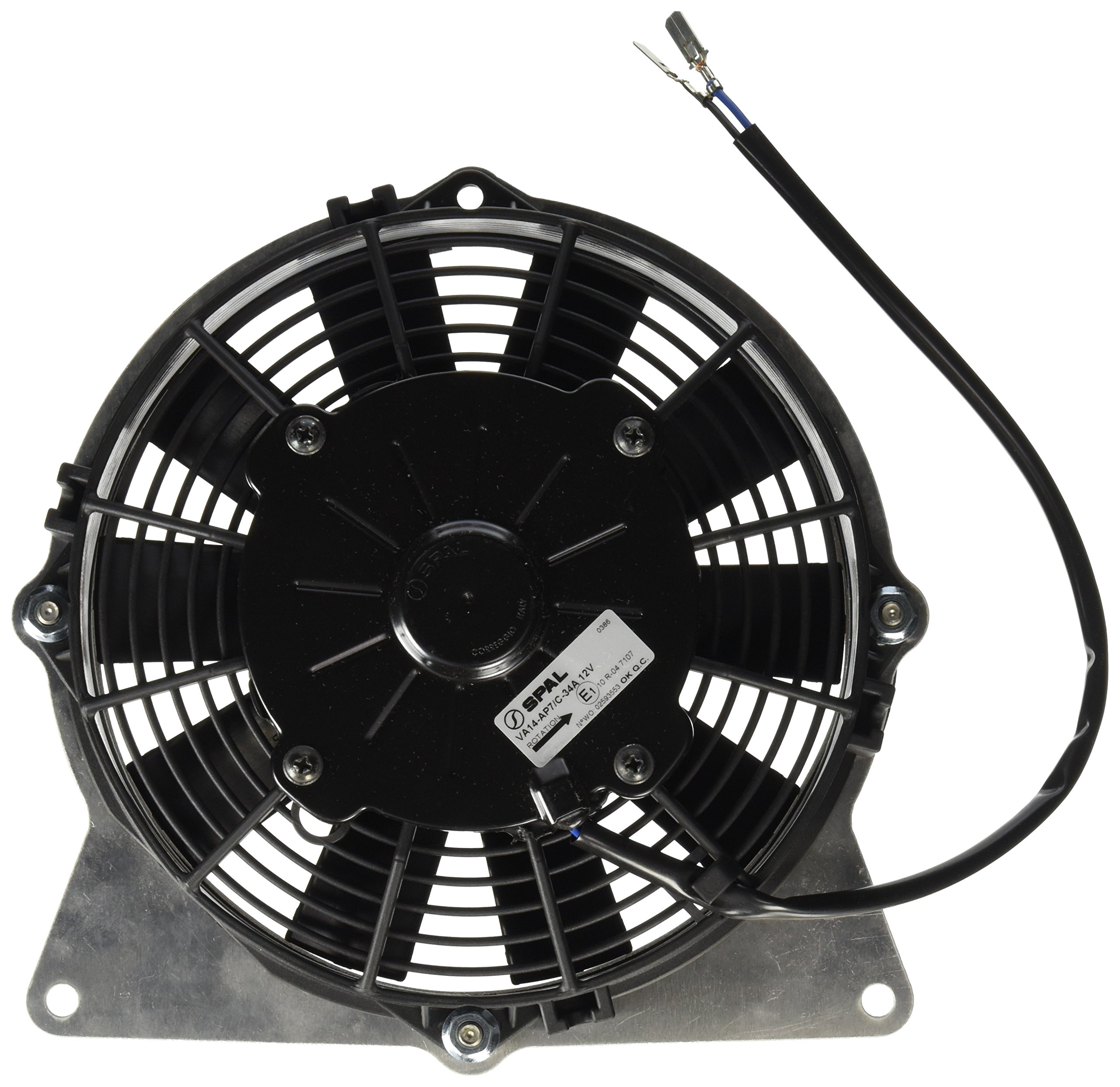 Z5004 Cooling Fan for Kawasaki KLF400 Bayou 4x4 ATV - Replacement Engine Cooling System Part for Off-Road Adventures & Farm Work