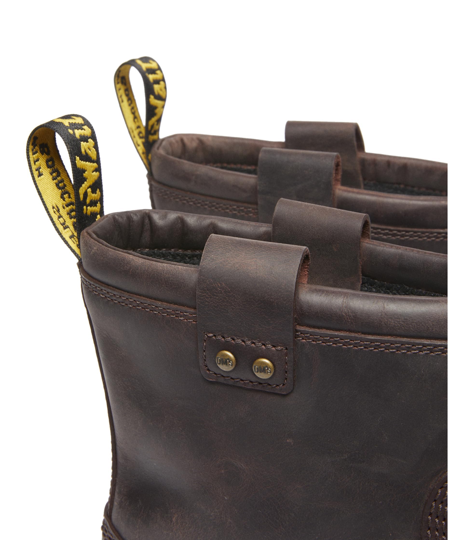 Dr. Martens Women's Anistone Leather Boots - Stylish & Comfortable Footwear for Everyday Wear, Work & Outdoor Activities