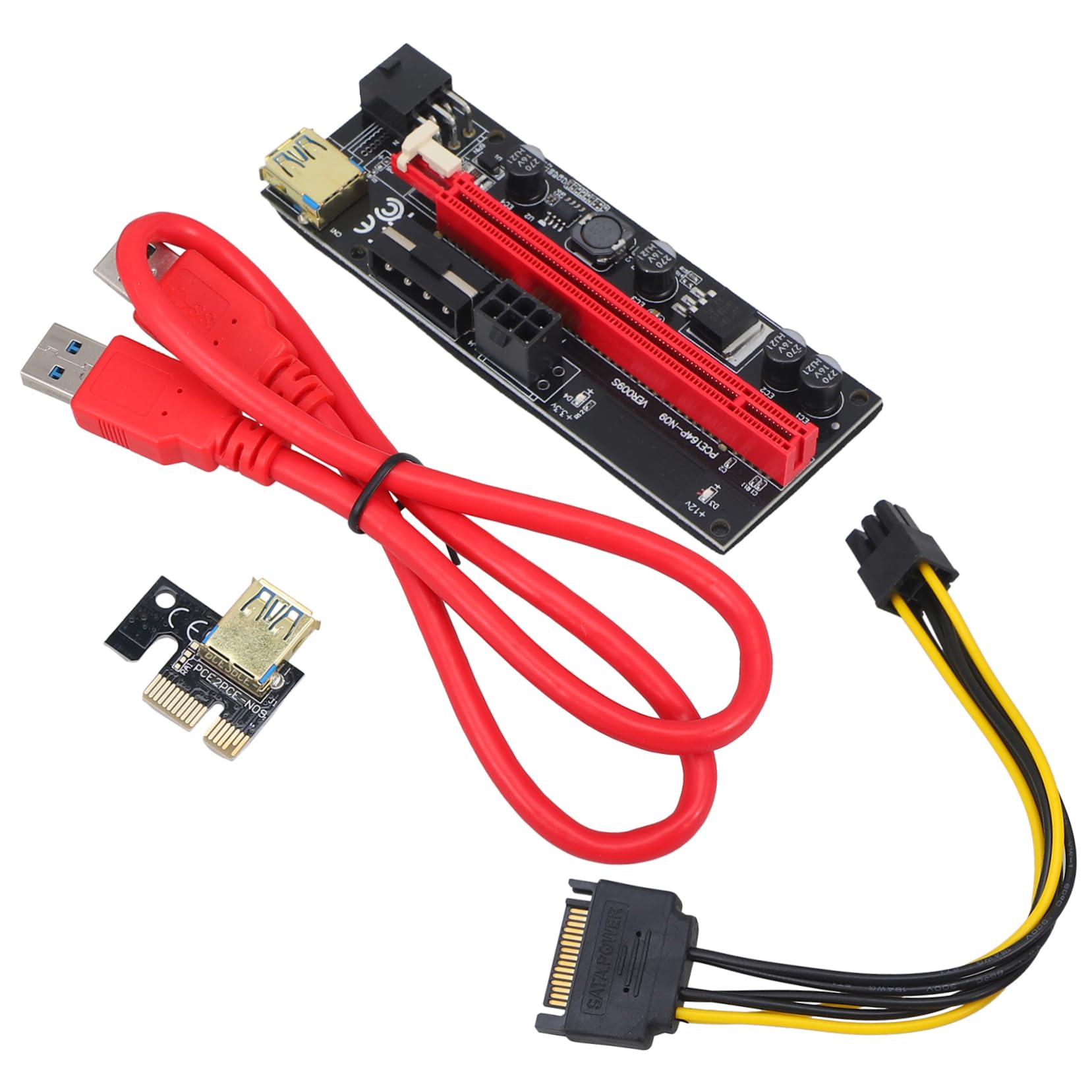Mikikit 2 Pack External Laptop GPU Graphics Card for Mining & Gaming - Upgrade Notebook Performance for Cryptocurrency Mining & HD Gaming - Perfect for Gaming Laptops, Workstations & Crypto Mining Rigs