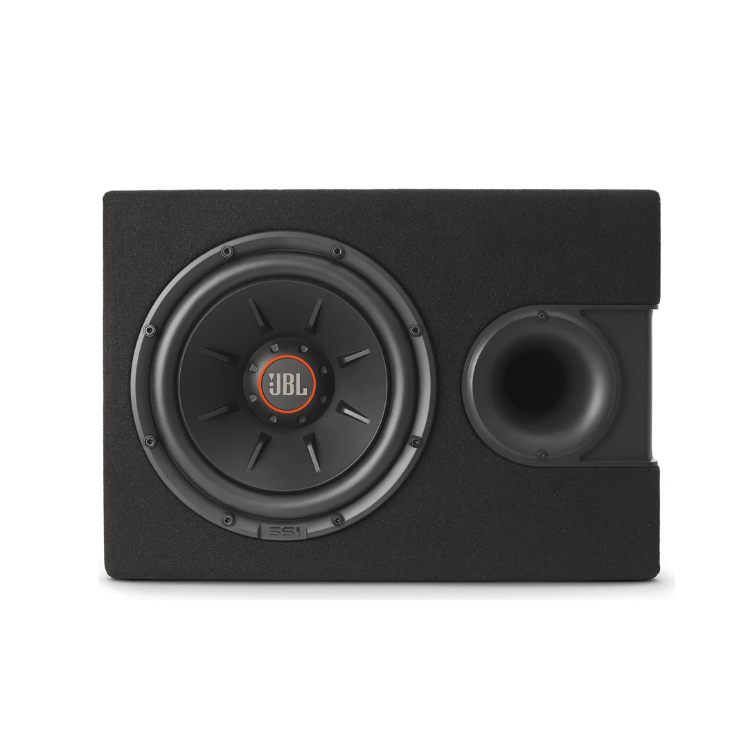 JBL S2 1224SS 12-Inch High-Performance Loaded Subwoofer Enclosure with SSI Technology - Perfect for Car Audio Systems and Home Theater Bass Enhancement
