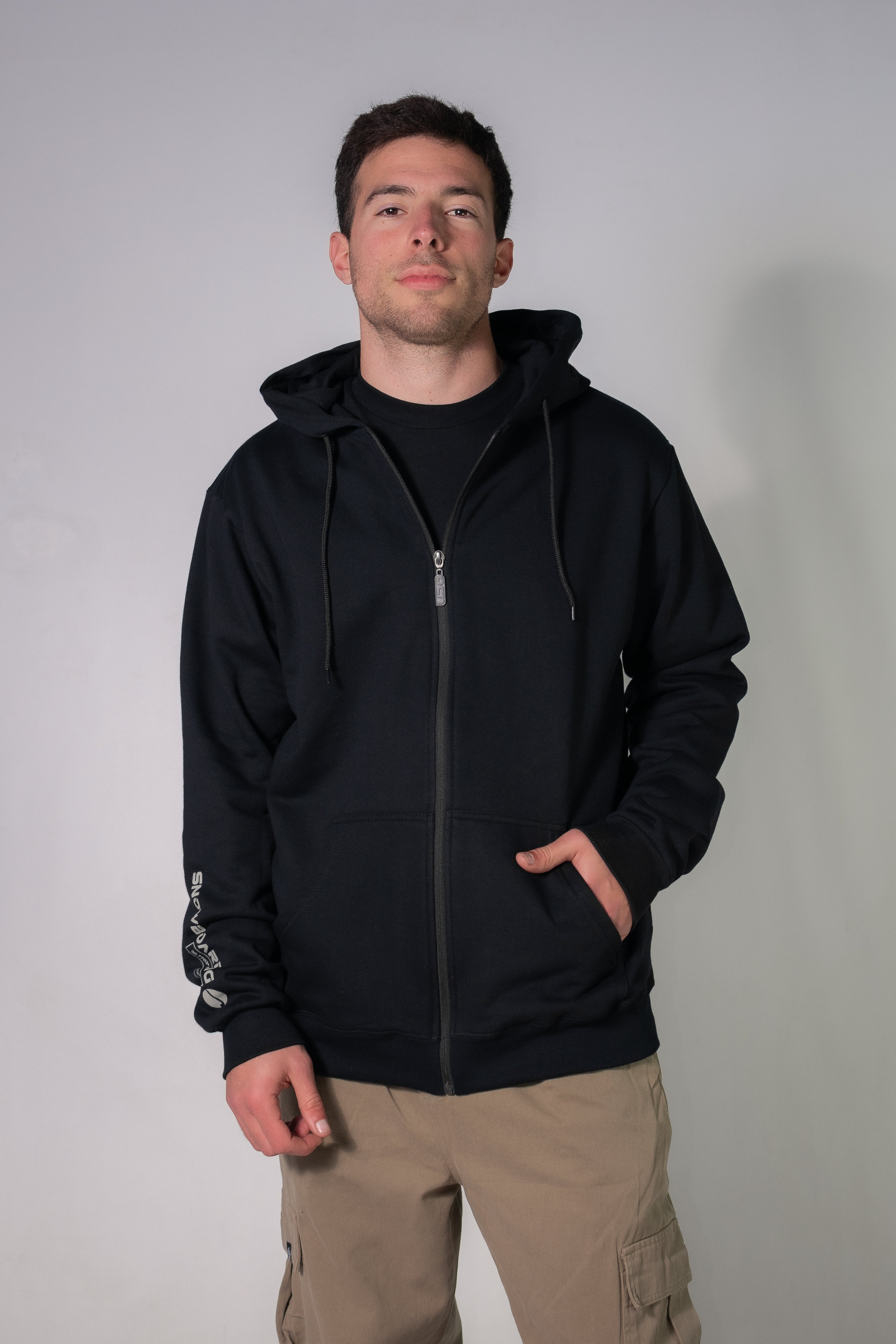 Original Black Ocn H Camper Jacket - Stylish & Comfortable for Outdoor Adventures, Hiking & Casual Wear