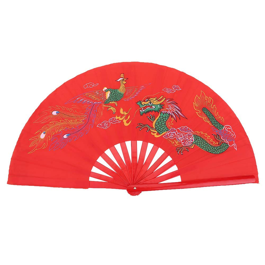 Elegant Chinese Silk Fan with Delicate Painting - Lightweight & Sturdy Hand Fan for Tai Chi, Dance, Yoga, Home Decor & Cultural Events | Traditional Asian Art Gift