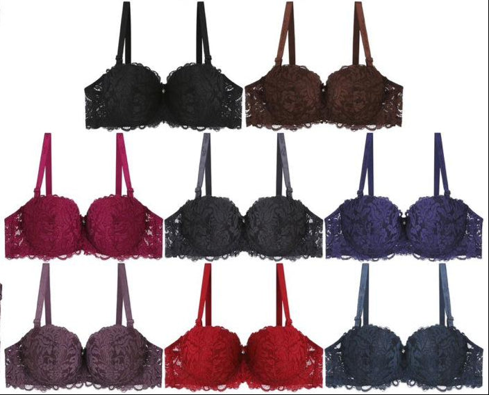 Thin Cup Full Lace Bra - Comfortable Seamless Underwire Bra for Women | Perfect for Everyday Wear & Special Occasions