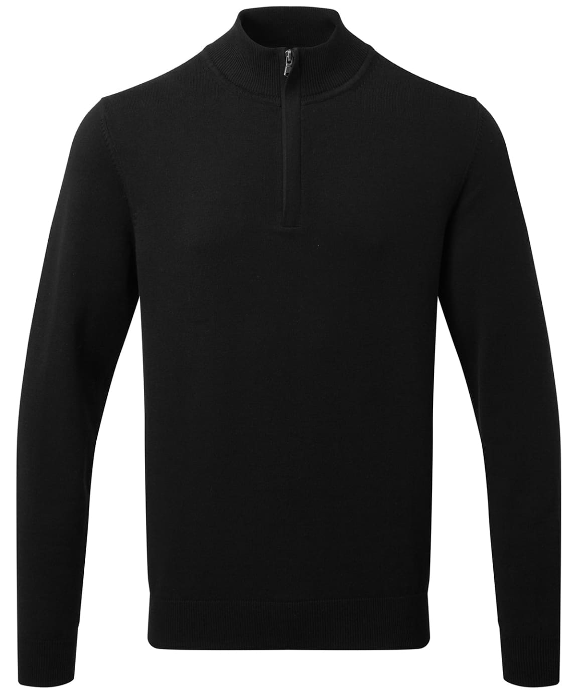 Asquith & Fox Men's 1/4 Zip Knit Sweater - Lightweight & Comfortable Pullover for Casual Wear & Outdoor Activities