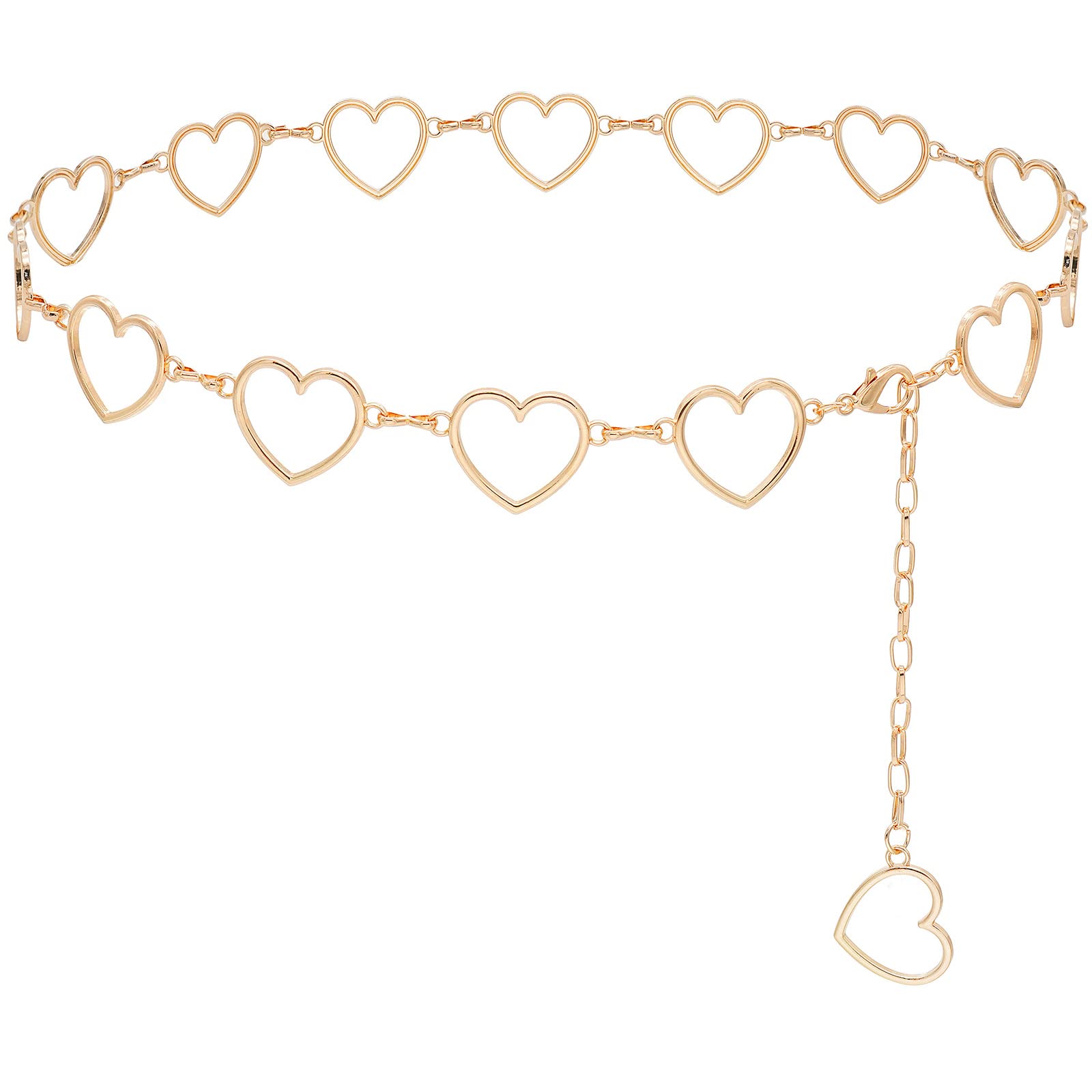 HIQUACC Adjustable Long Tassel Waist Chain Belt for Women - Stylish Body Jewelry Belly Chain for Dresses, Parties, and Special Occasions