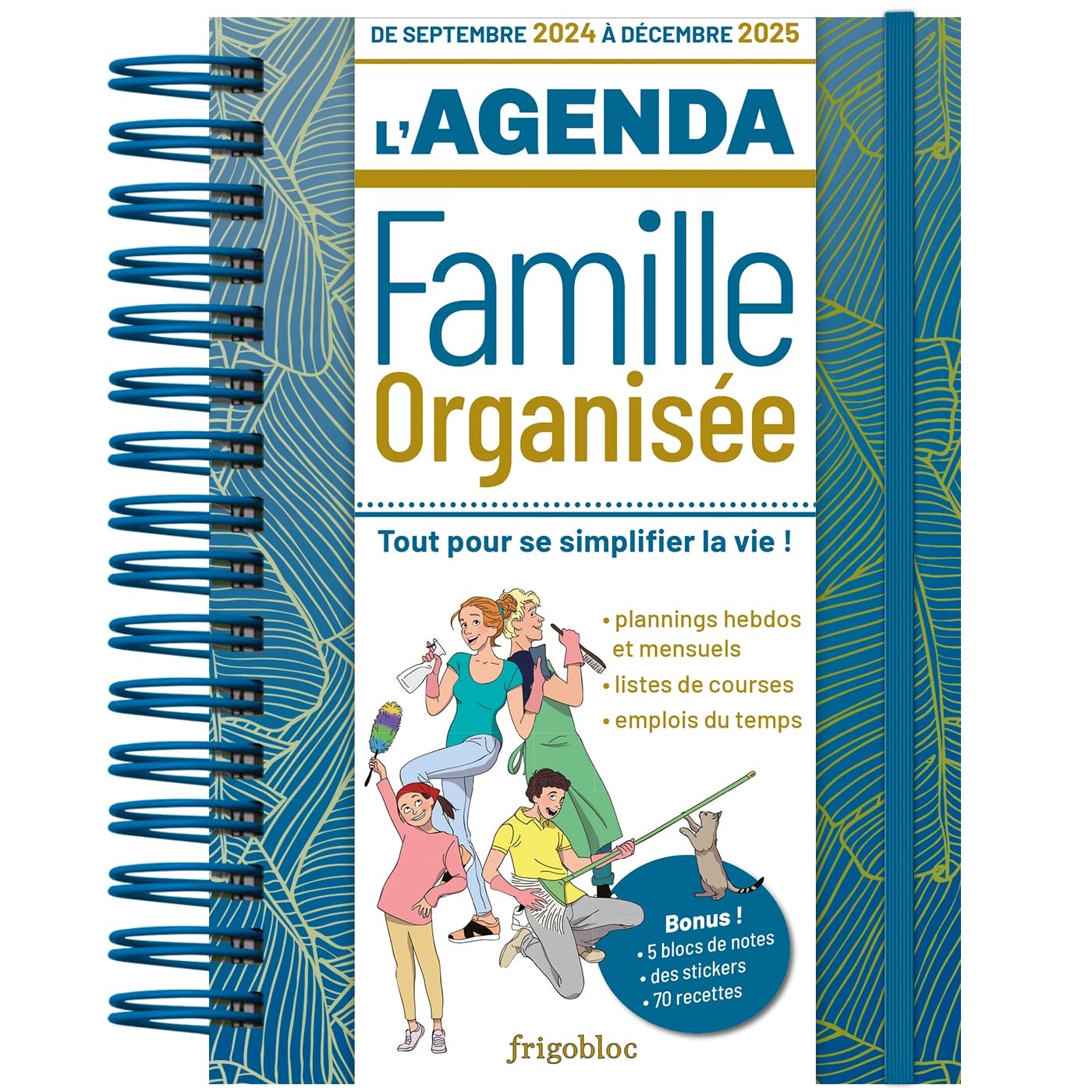 Family Organizer Planner 2025 - 16-Month Weekly & Monthly Calendar (September 2024 - December 2025) | Perfect for Busy Parents, Work-Life Balance & Home Management