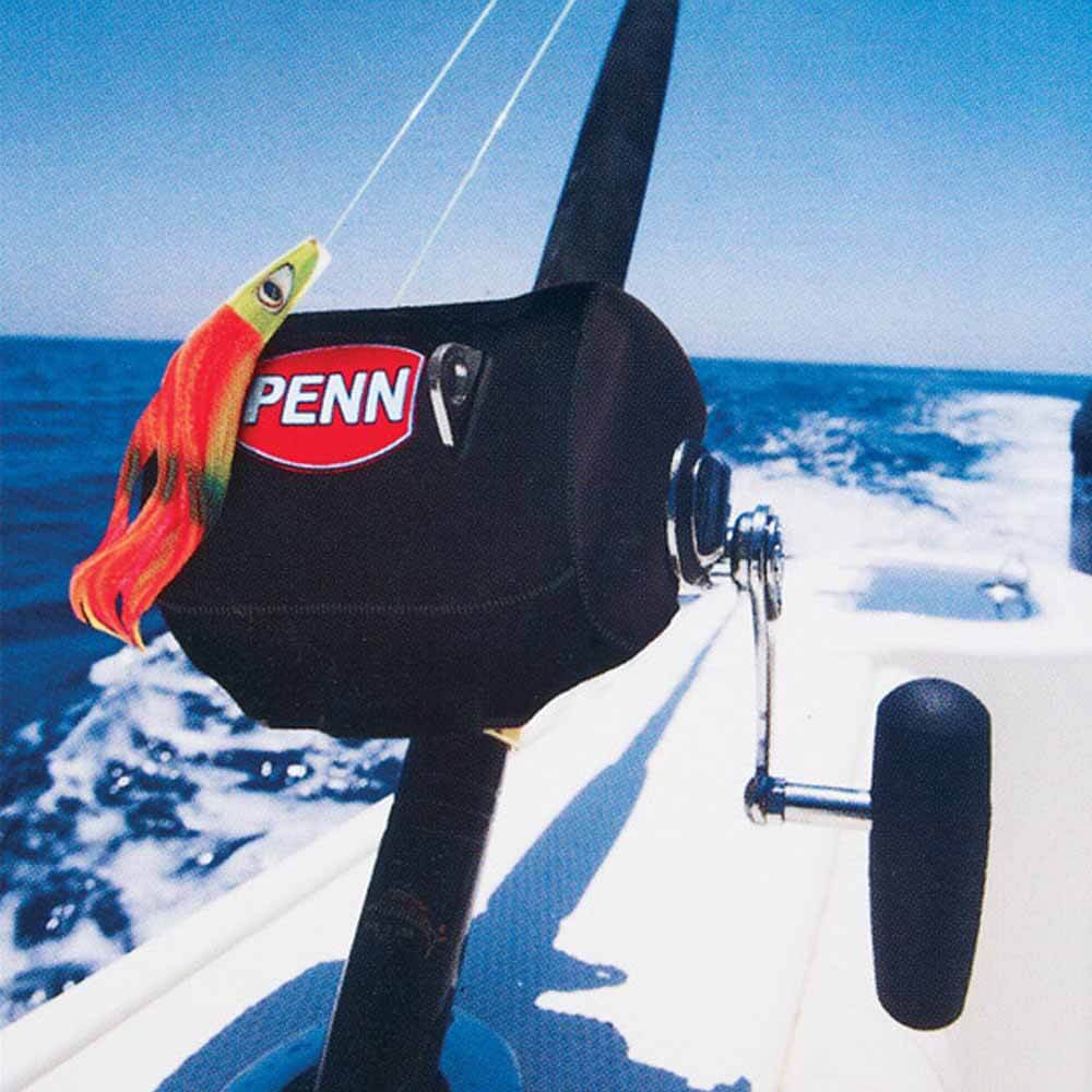 Penn Neoprene Reel Covers - Durable Fishing Rod Protector for Saltwater & Freshwater - Perfect for Boat, Kayak, and Shore Fishing Gear Protection