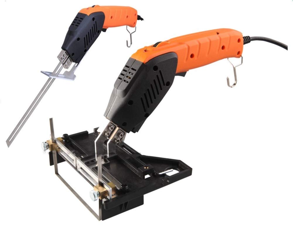 Professional Electric Hot Knife Foam Cutter - Precision Styrofoam Cutting Tool Kit with Air Cooling System for Continuous Use | Perfect for DIY Crafts, Model Building, Packaging & Insulation Projects