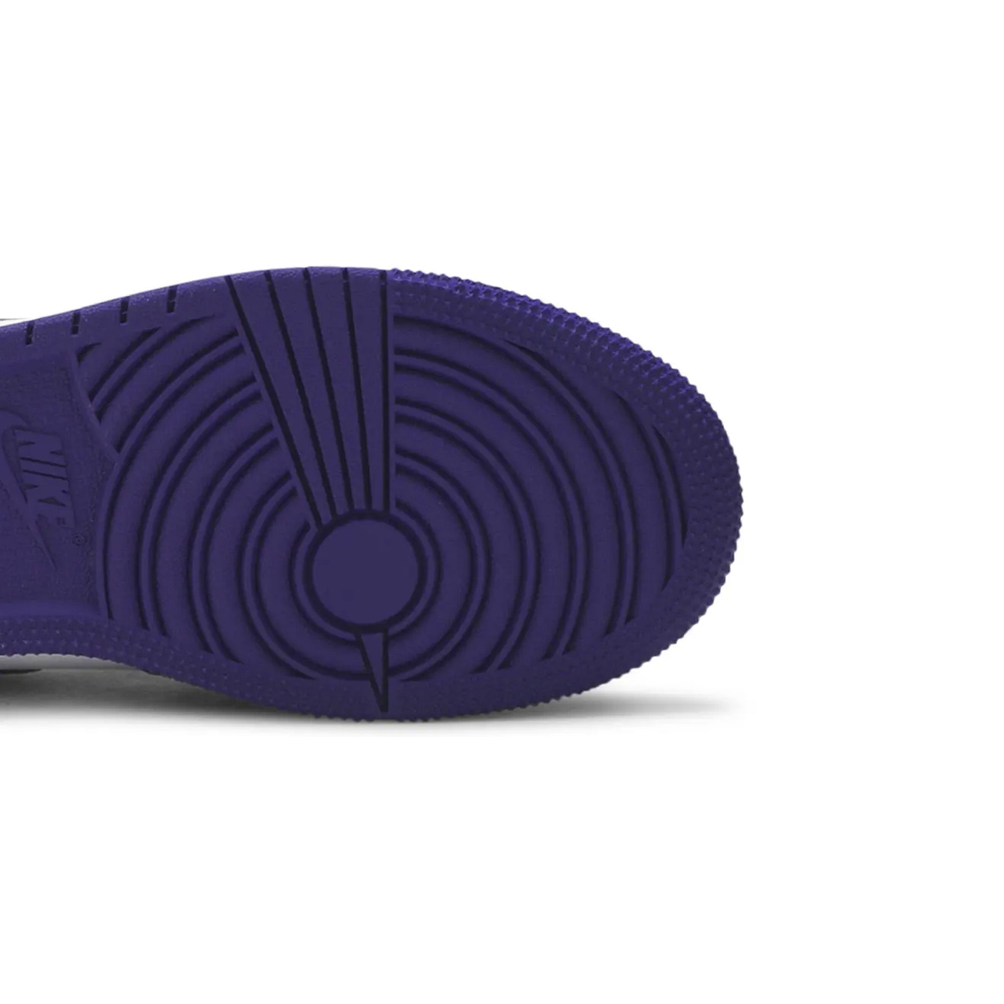 Air Jordan 1 'Court Purple 2.0' GS Basketball Shoes - Purple & White Retro Sneakers for Women & Girls - Perfect for Streetwear, Casual Outfits & Basketball Games
