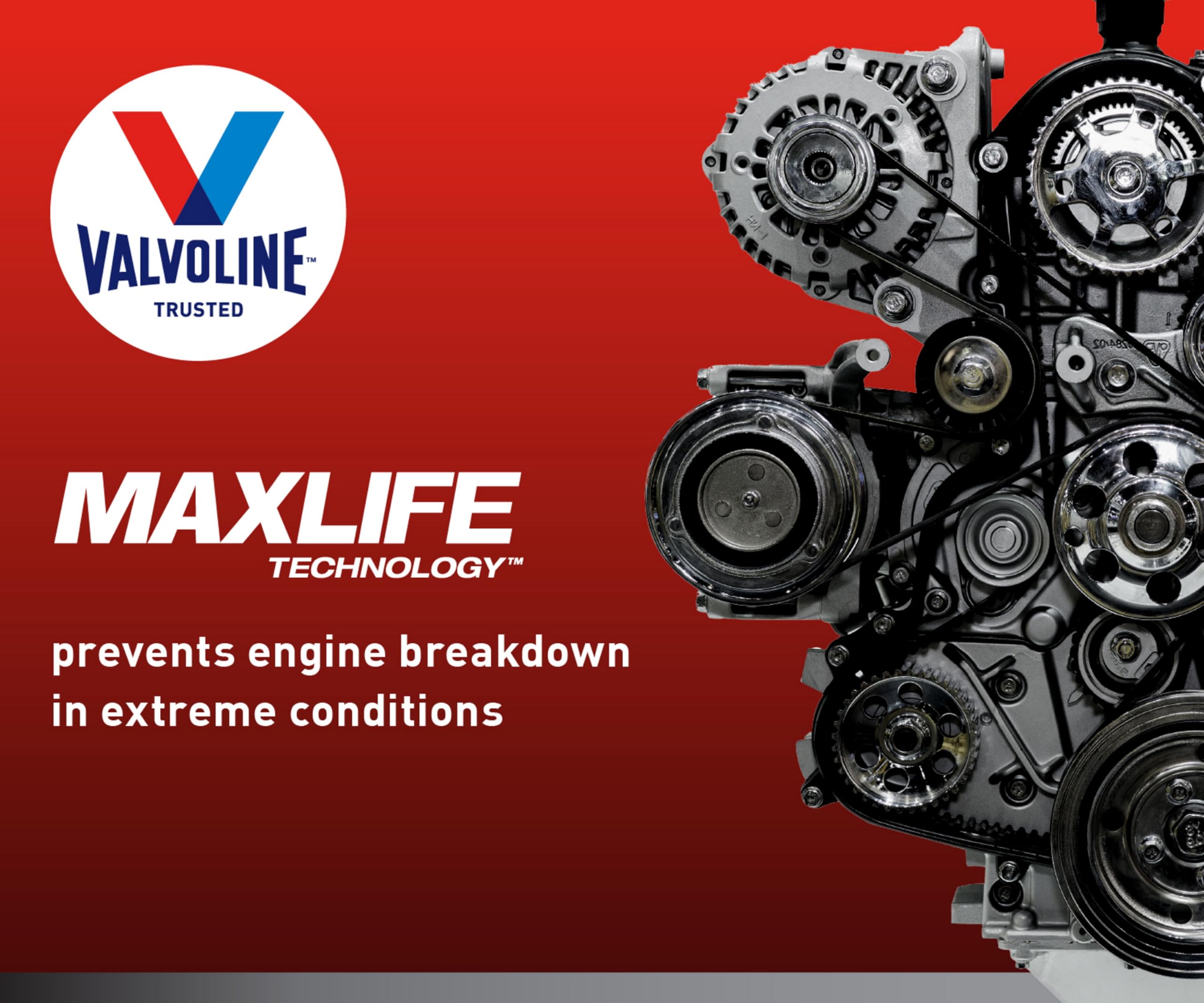 Valvoline Full Synthetic High Mileage 5W-30 Motor Oil with MaxLife Technology - 5 Quart (Case of 3 Pack) - Premium Engine Protection for Cars, Trucks & SUVs Over 75,000 Miles - Ideal for Highway Driving & Stop-and-Go Traffic