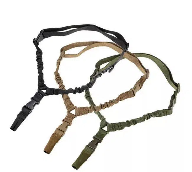 American Tactical Single Point Bungee Sling Rope - Adjustable Shock Cord for Rifle, Shotgun & Tactical Gear - Perfect for Hunting, Airsoft & Outdoor Adventures