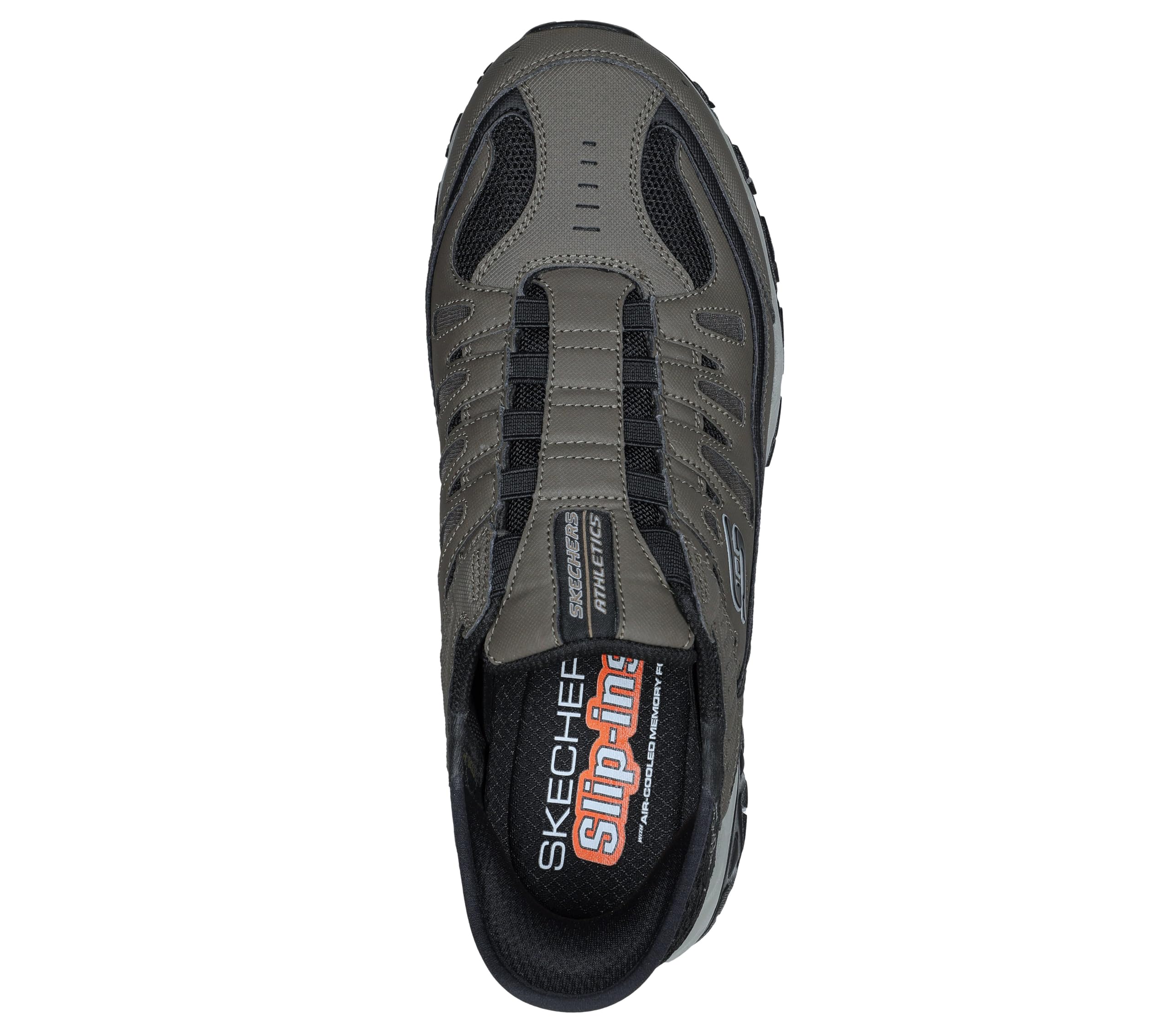 Skechers Men's Afterburn M-Fit Ridgeburn Hands-Free Slip-On Loafers - Comfortable Casual Shoes for Walking, Work & Everyday Wear