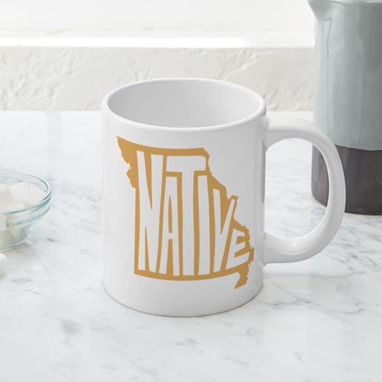 Missouri Native 20 oz Ceramic Coffee Mega Mug - Large Insulated Travel Tumbler for Hot & Cold Drinks - Perfect for Home, Office, Camping & Road Trips