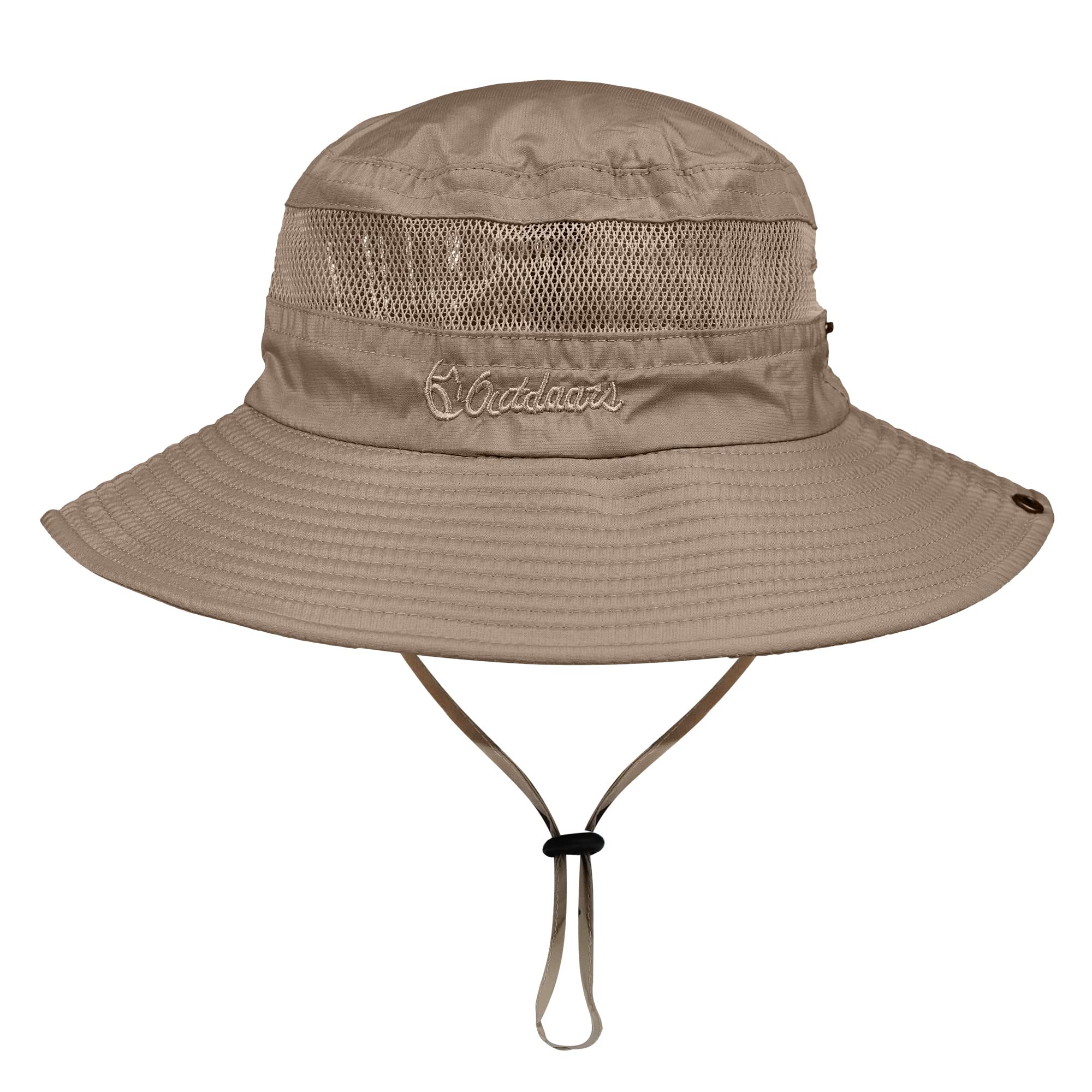 UPF 50+ Wide Brim Sun Hat for Men & Women - Waterproof & Breathable Fishing Bucket Hat for Outdoor Activities, Hiking, Safari, Beach & Travel