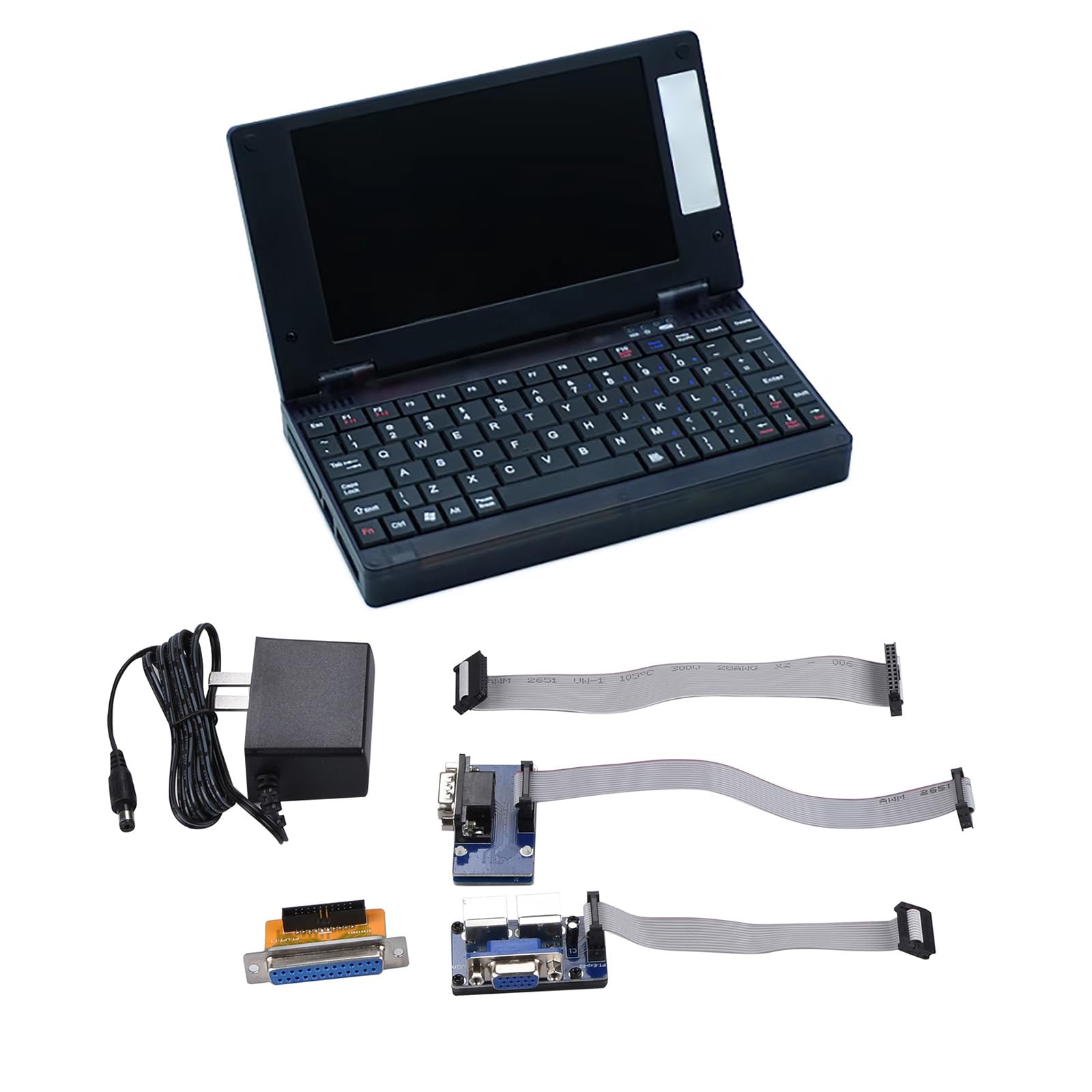DBEIXIWEI Retro Mini Laptop - Windows 3.11 & MS-DOS 6.22 Pocket PC with VGA Card, LCD Screen & Built-in Mouse | Portable Vintage Computer for Collectors, Retro Gaming & Tech Enthusiasts