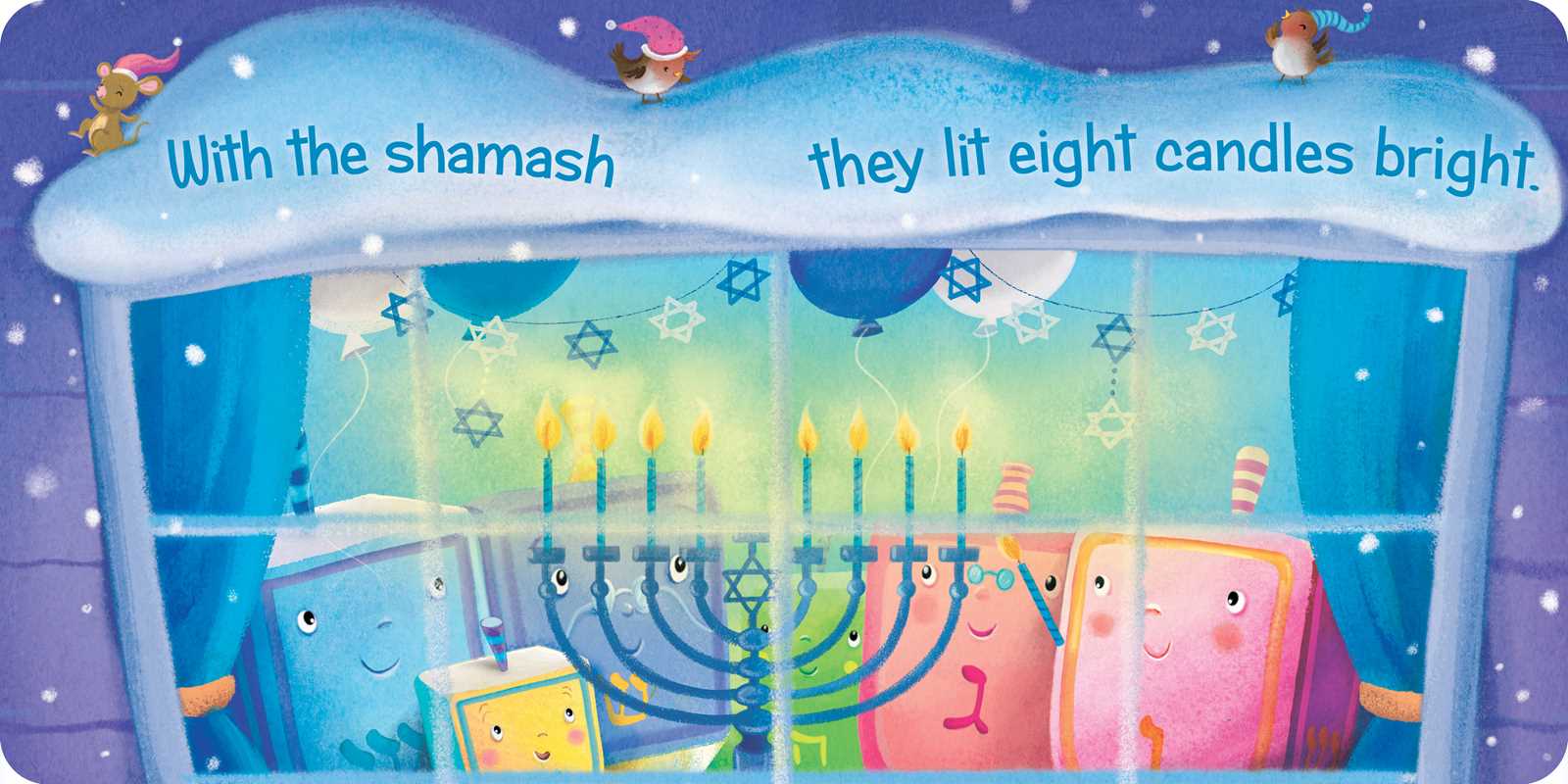 Itsy Bitsy Dreidel Hanukkah Board Book for Toddlers - Fun Holiday Storytime & Jewish Tradition Learning for Kids