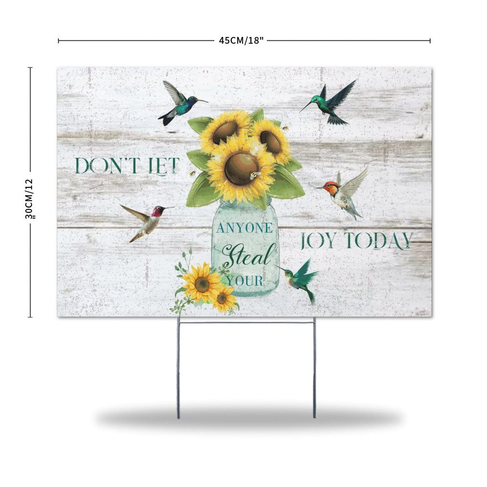 Lavender Garden Sign 12x18in - Weather-Resistant Yard Decor for Sale, Holidays & Home