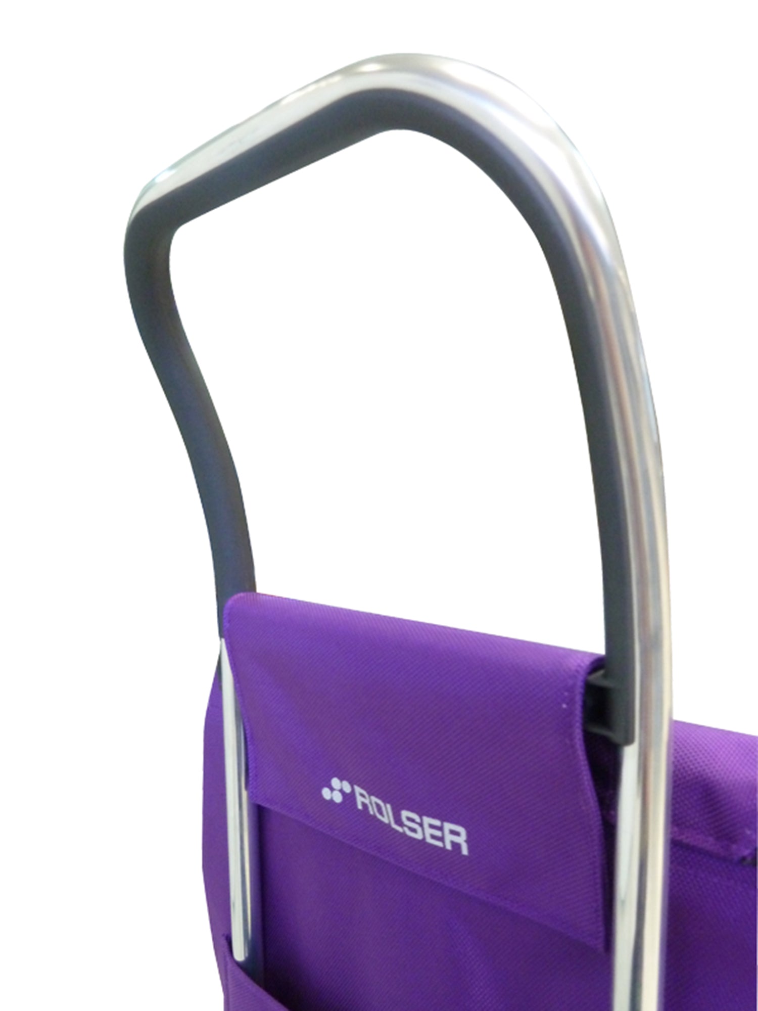 Rolser Jet LN Joy 2 Wheel Shopping Trolley - Lightweight Foldable Grocery Cart for Supermarket, Market & Travel - Perfect for Seniors & Urban Shopping