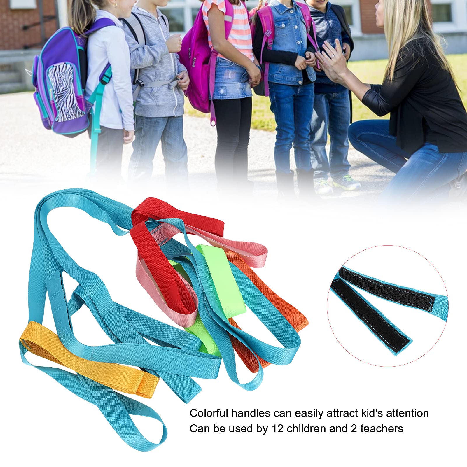 Kids Safety Walking Rope - Anti-Lost Durable Child Leash for Daycare, Park & Travel | Lightweight & Tough for Toddler Safety