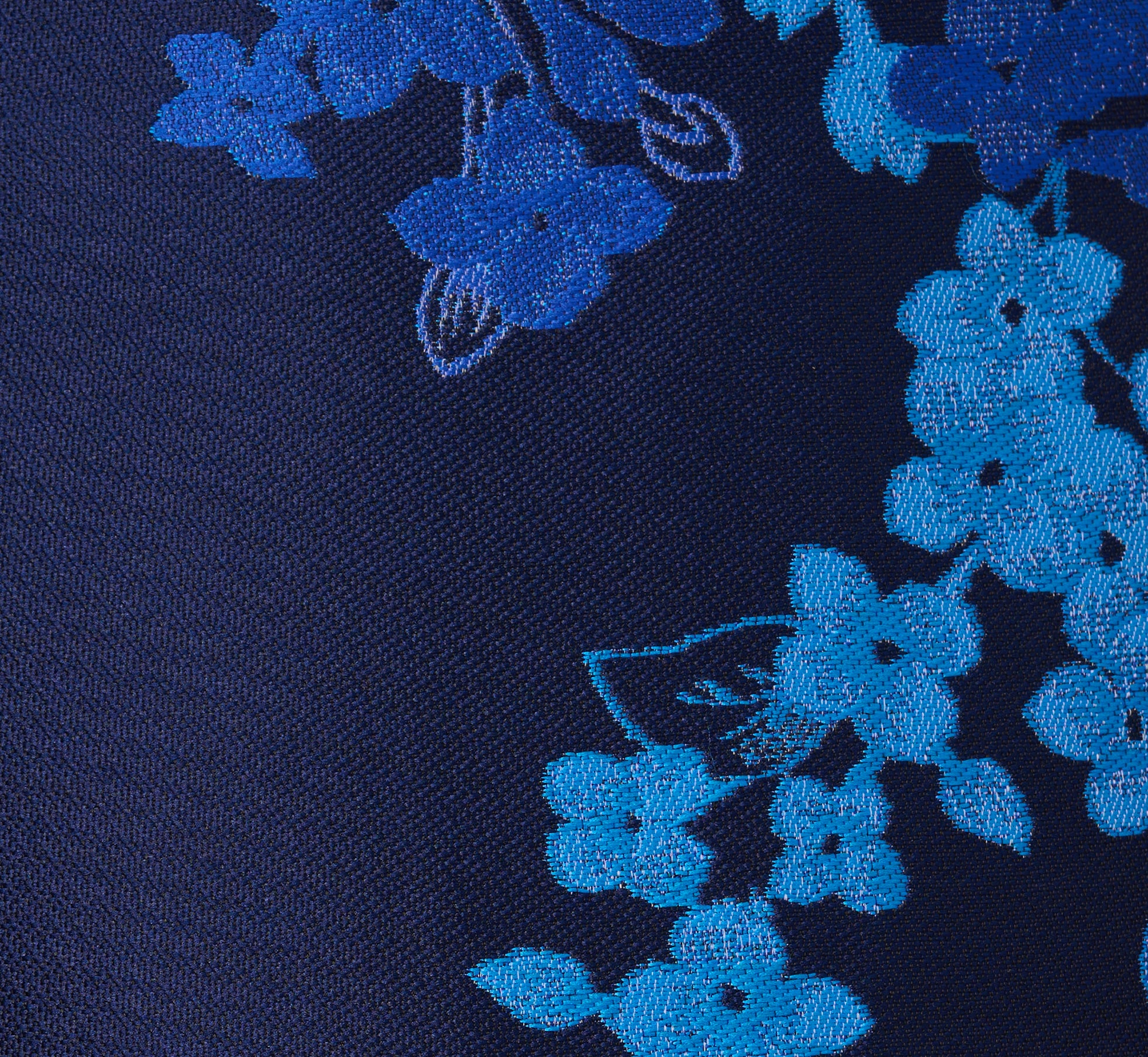 Blue Floral Jacquard Midi Dress - Square Neck Sleeveless Summer Dress for Women | Perfect for Beach Vacations, Garden Parties & Date Nights