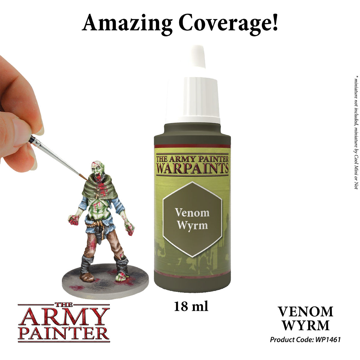 Warpaints: Venom Wyrm - High-Quality Fantasy Miniature Paint Set for Tabletop Gaming & Model Painting | Perfect for Warhammer, D&D, and Wargaming Scenes