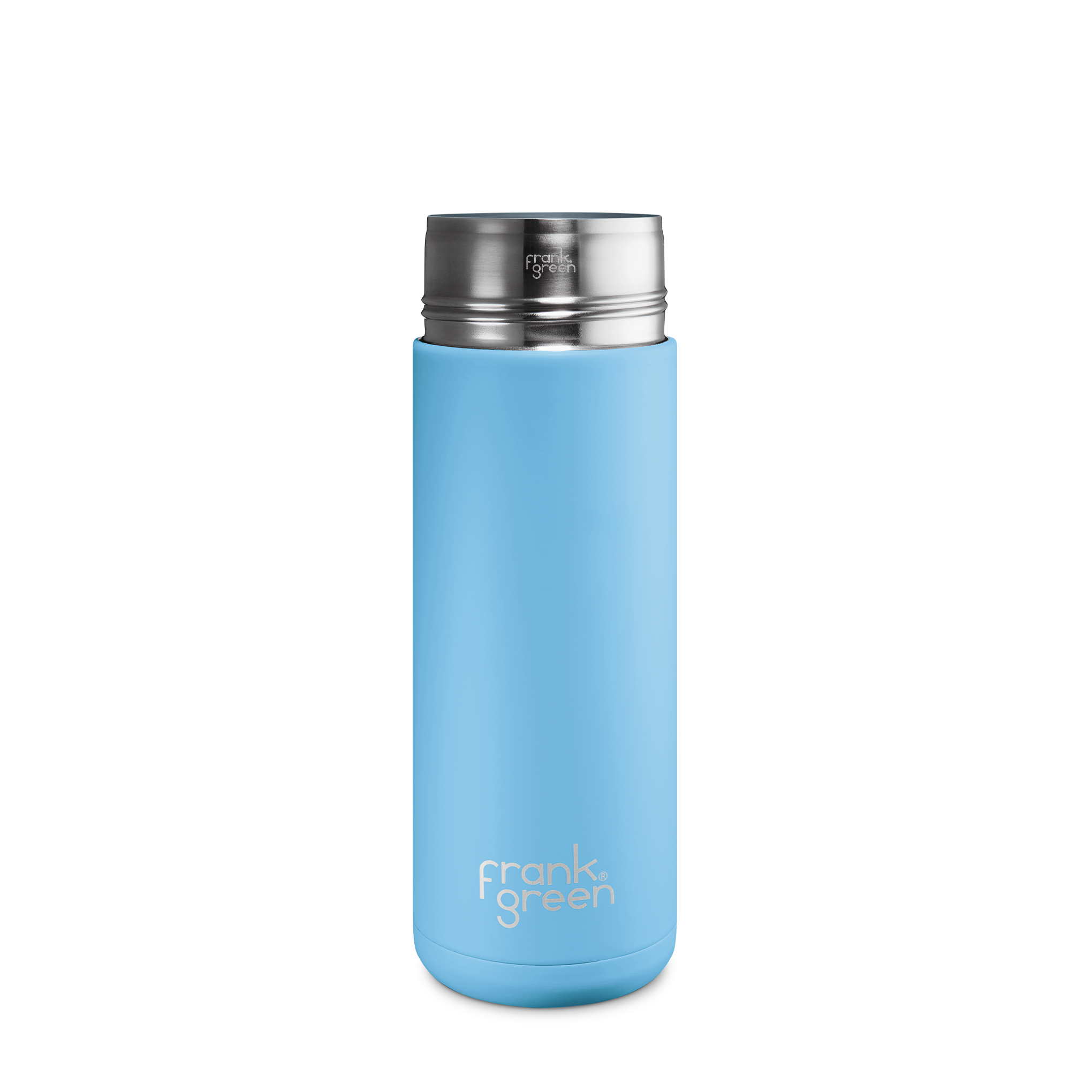 Eco-Friendly Ceramic Reusable Water Bottle - 20oz (595ml) Insulated Travel Mug for Hot & Cold Drinks - Perfect for Office, Gym, Hiking and Outdoor Activities