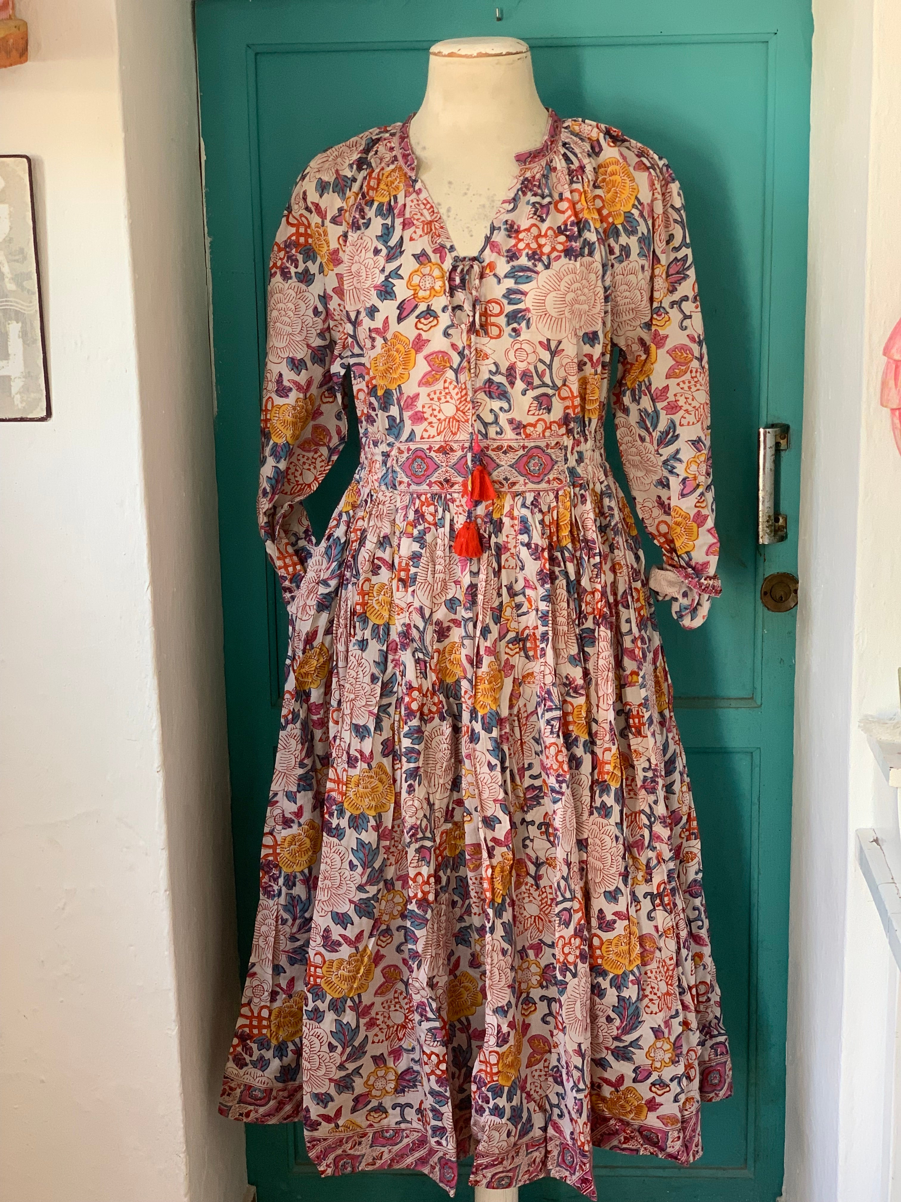 Gypsy Queen Dress - Bohemian Style Flowy Maxi Dress for Women | Perfect for Festivals, Beach Vacations & Summer Outfits