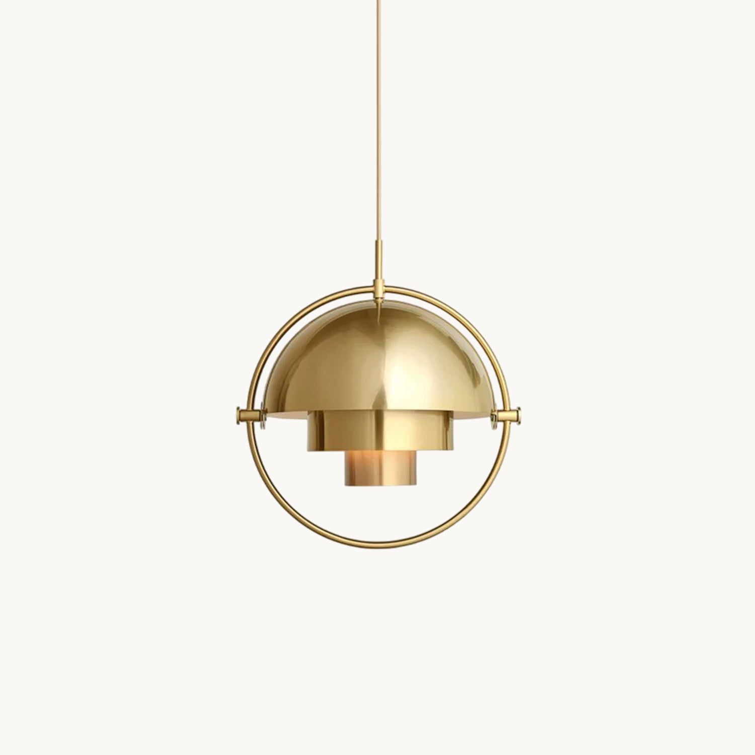Modern Multi Lite Pendant Light - Adjustable LED Hanging Fixture for Kitchen Island, Dining Room & Bedroom Lighting