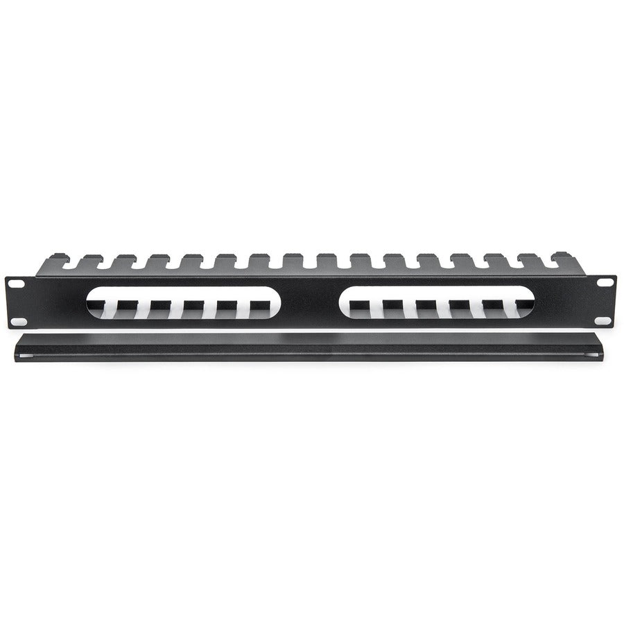 1U Horizontal Cable Management Panel - Fits Standard 19
