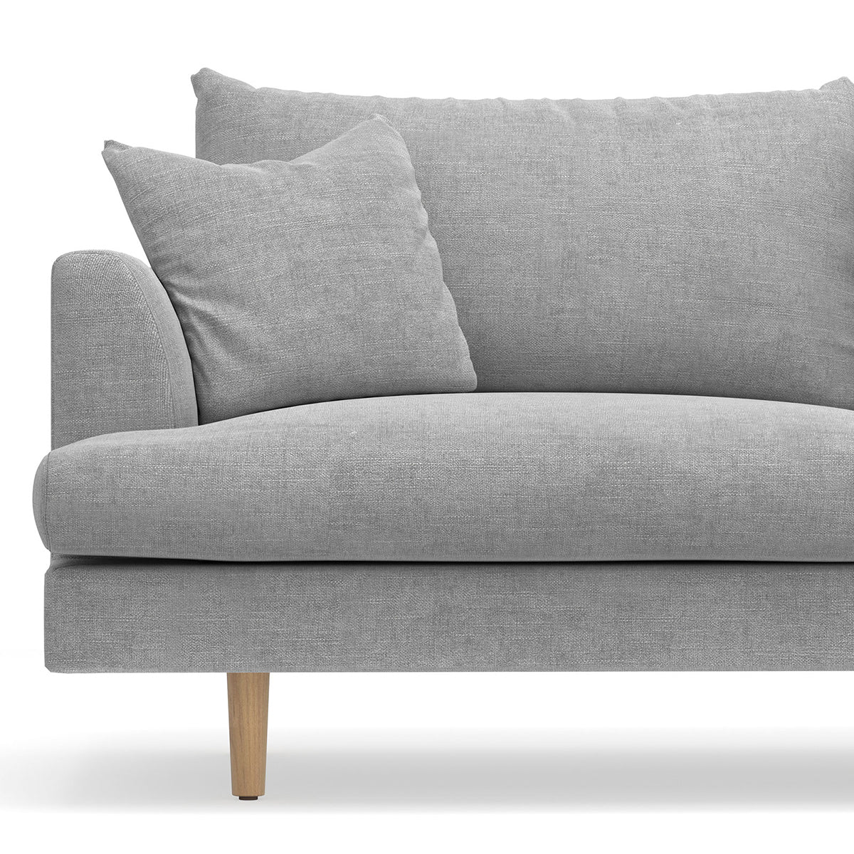 Byron Fabric 3-Seater Sofa - Comfortable Modern Living Room Couch for Small Spaces | Perfect for Apartments, Dorms & Cozy Homes