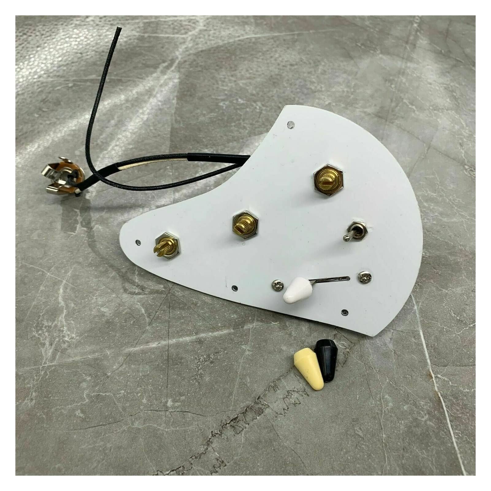7-Way Wiring Harness Kit for Fender Stratocaster Electric Guitar Bridge - Upgrade Pickup Switch & Tone Control for Smooth Performance - Perfect for DIY Guitar Mods & Professional Repairs
