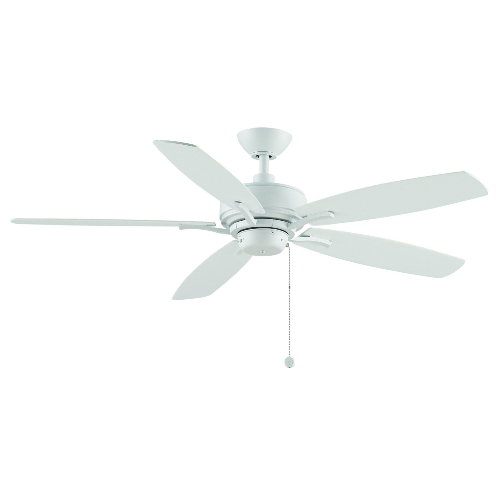 Aire Deluxe 52 Inch Ceiling Fan with Remote Control - Energy Efficient Indoor Cooling for Living Room, Bedroom, and Patio