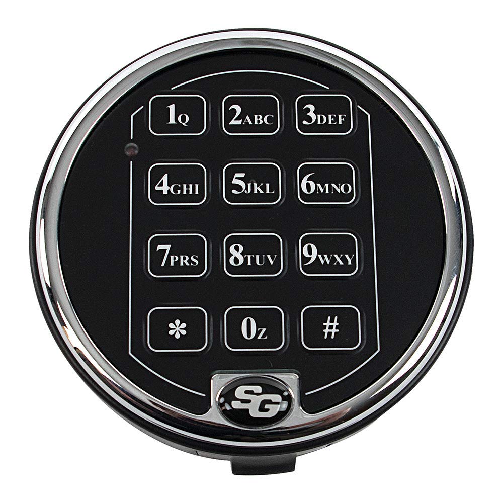 Sargent & Greenleaf S&G Model 1006-108 Spartan PivotBolt Electronic Safe Lock Kit - High Security EMP Resistant Keypad Lock for Gun Safes & Home Security - Perfect for Firearms, Jewelry & Document Protection