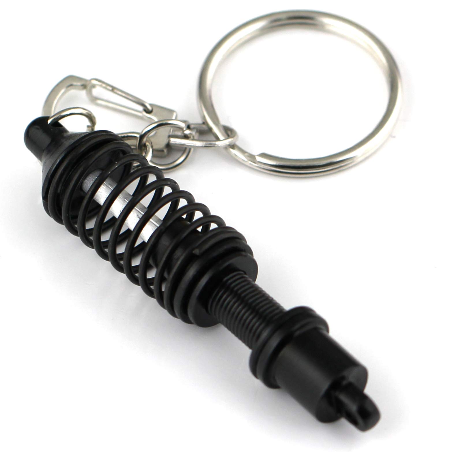 Maycom® 5-Pack Coilover Keychain - Creative Shock Absorber Shaped Keyring Set for Car Enthusiasts - Perfect for Key Fobs, Keychains & Auto Accessories - Great Gift for Mechanics & Car Lovers