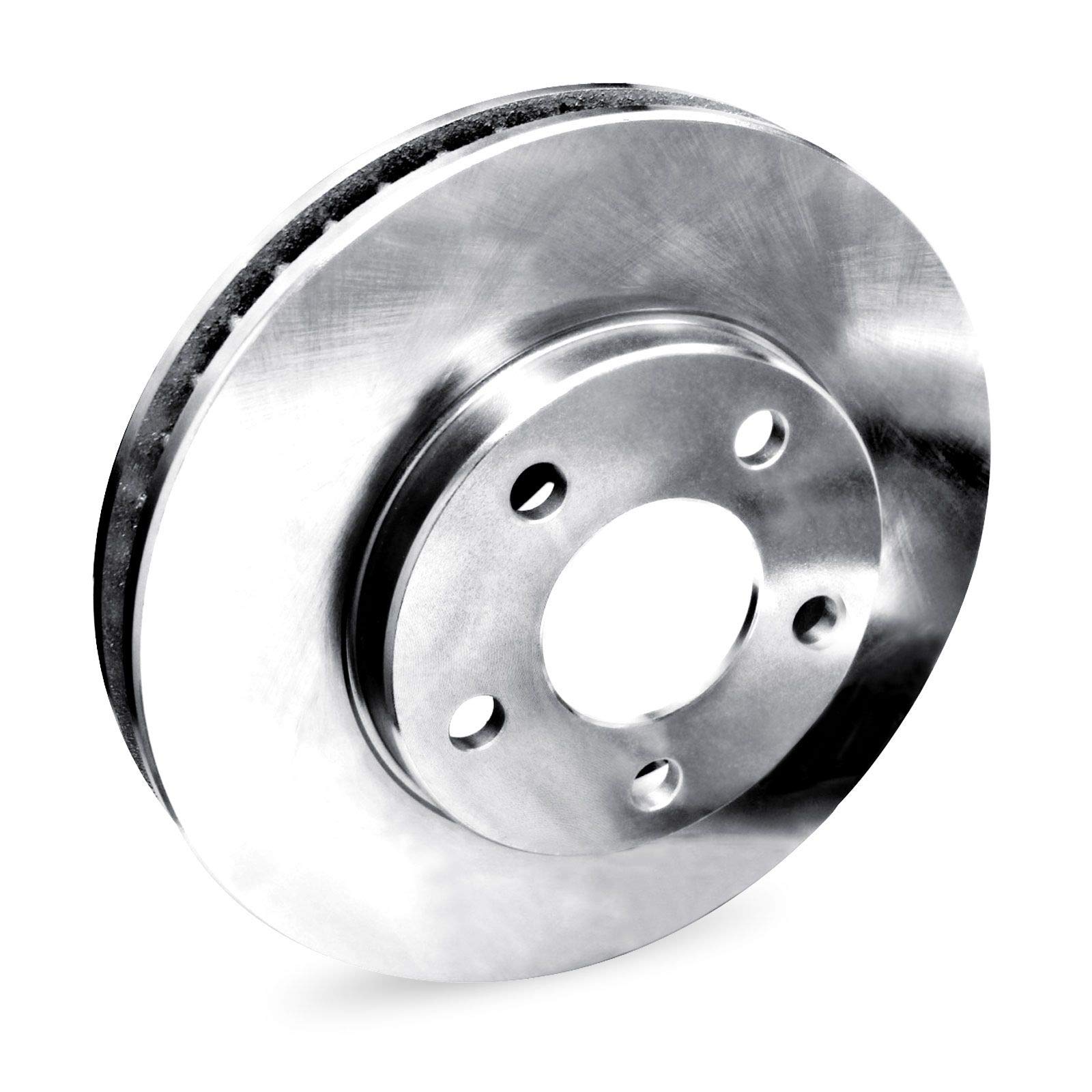 R1 Concepts Rear Brake Pads and Rotors Kit - Semi Metallic Brake System with Hardware (REB.66046.04) | Perfect for Truck, SUV & Performance Vehicle Upgrades | Safe Stopping Power for Highway & Off-Road Driving