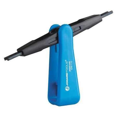 110-Port Non-Impact Punchdown Tool for Network Cabling - Professional Krone & 110 Block Termination Tool for Ethernet, Cat5, Cat6 Installation - Ideal for Telecom Technicians & IT Professionals