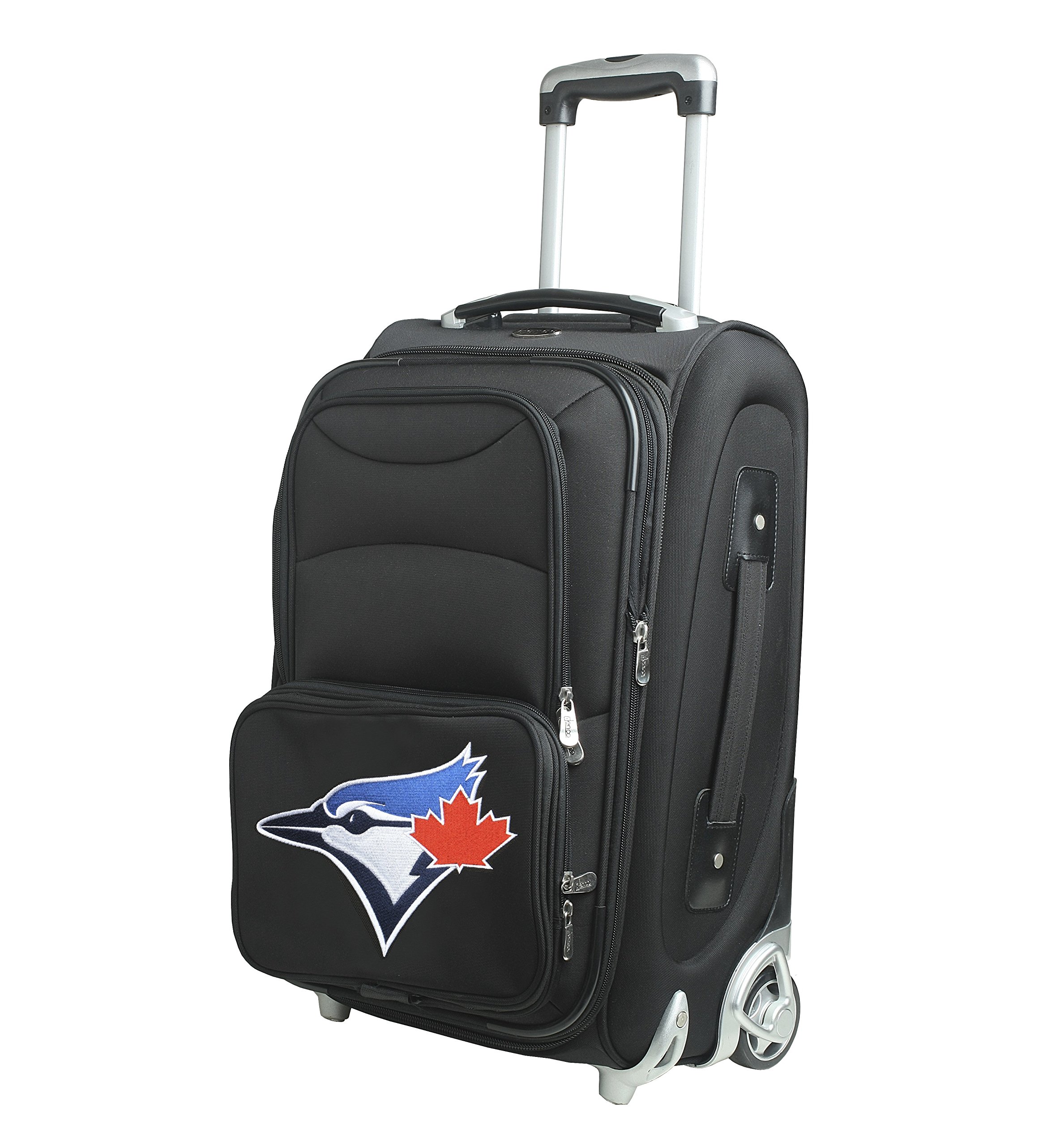 Denco 21-Inch Black Skate Wheel Carry-On Luggage - Lightweight Spinner Suitcase for Air Travel, Business Trips & Weekend Getaways
