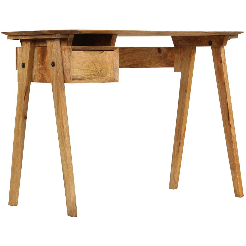 Solid Mango Wood Writing Desk - 43.3
