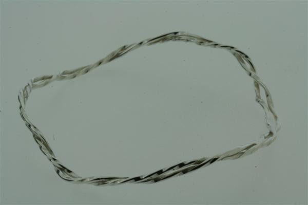 Double Twist Buckled Bangle Bracelet for Women - Adjustable Fashion Jewelry for Casual & Party Wear