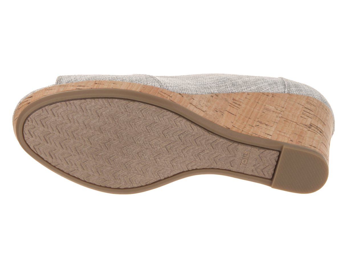 TOMS Women's Stella Slip-On Shoes - Comfortable & Stylish in Beige & Grey | Perfect for Casual Wear, Travel & Everyday Outfits