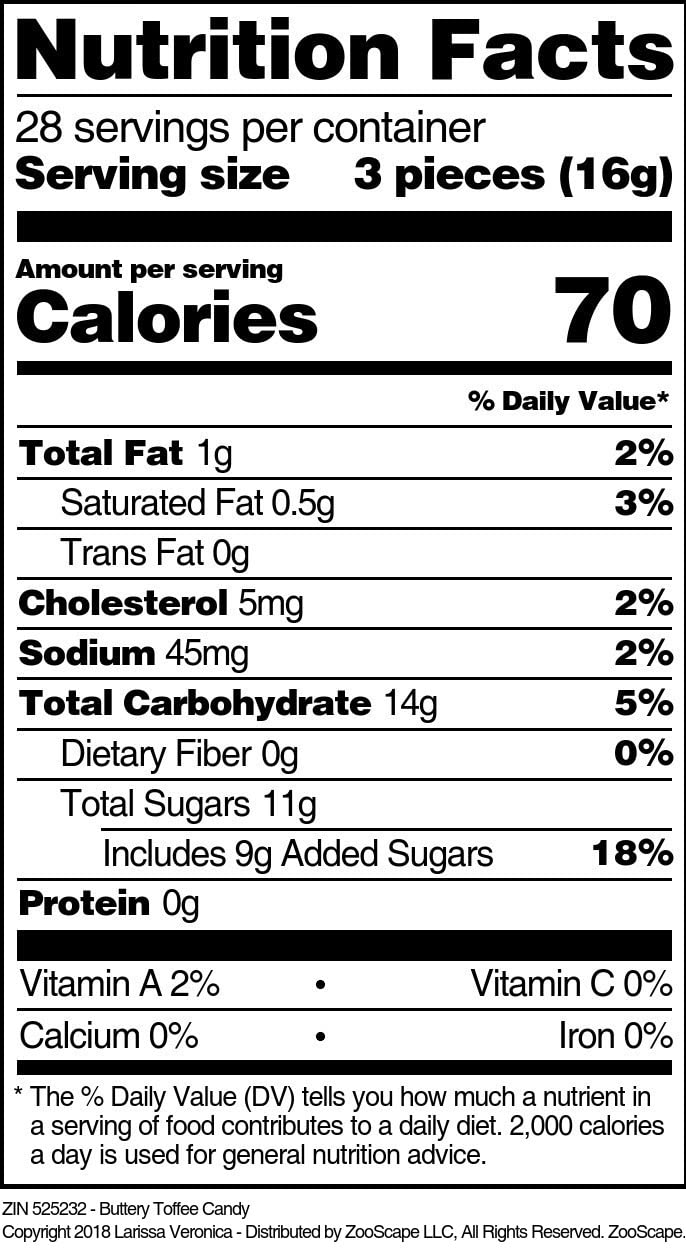 Buttery Toffee Candy - 16oz Bulk Pack (3 Pack) | Sweet & Creamy English Toffee Treats | Perfect for Gifts, Parties & Dessert Toppings