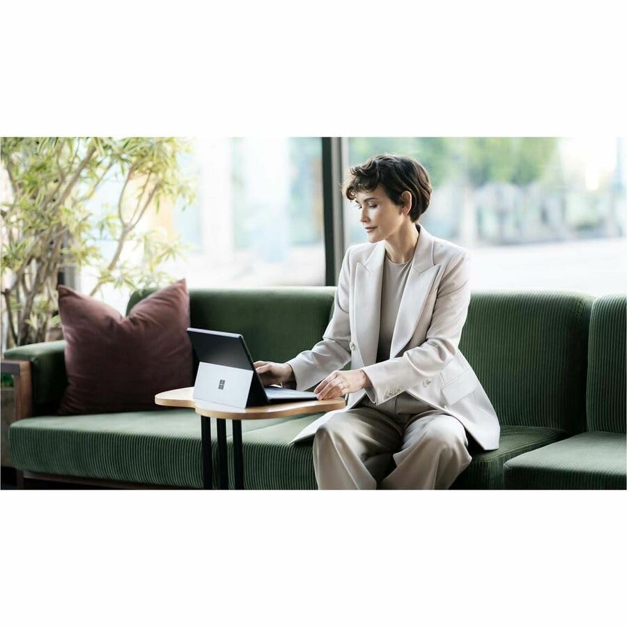 Microsoft Surface Pro Keyboard Cover Case - Slim & Lightweight Black Protective Keyboard for Surface Pro 7/6/5/4/3 - Perfect for Work, Travel & Home Office Use