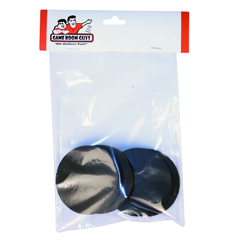Rubber Pool Table Leg Shims - Set of 4 Non-Slip Leveling Pads for Billiard Tables - Perfect for Uneven Floors & Game Room Setup