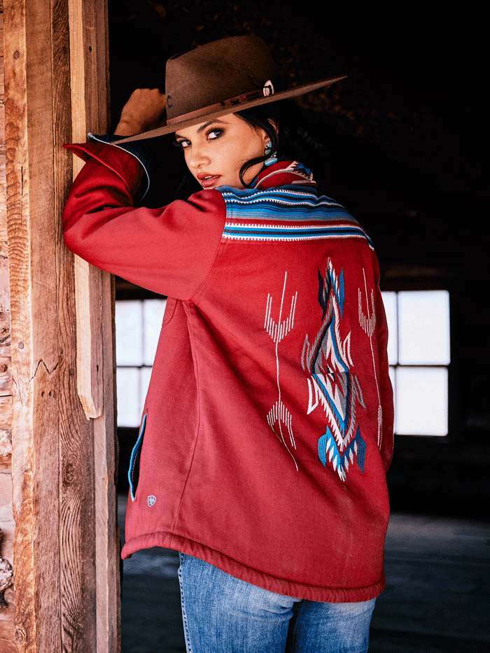 Ariat Women's Chimayo Shirt Jacket - 10042133 Rubaiyat Style for Outdoor Adventures & Casual Wear