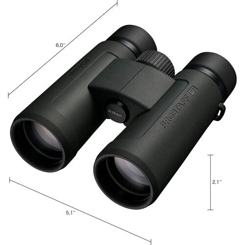 Nikon PROSTAFF P3 8x42 Binoculars - Waterproof & Fogproof - HD Optics for Bird Watching, Hunting, Hiking & Outdoor Adventures
